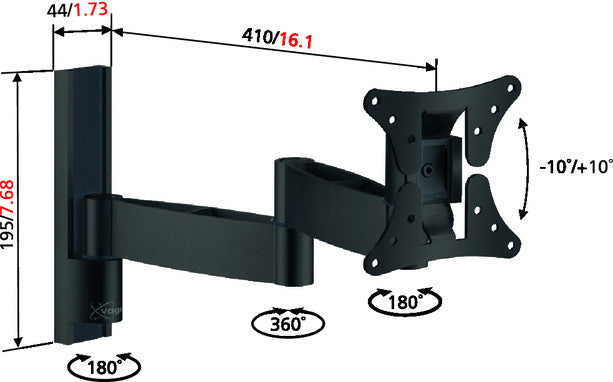 Vogels VFW 426 LCD/TFT wandsteun