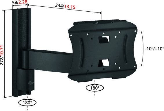 Vogels VFW 332 LCD/Plasma wandsteun