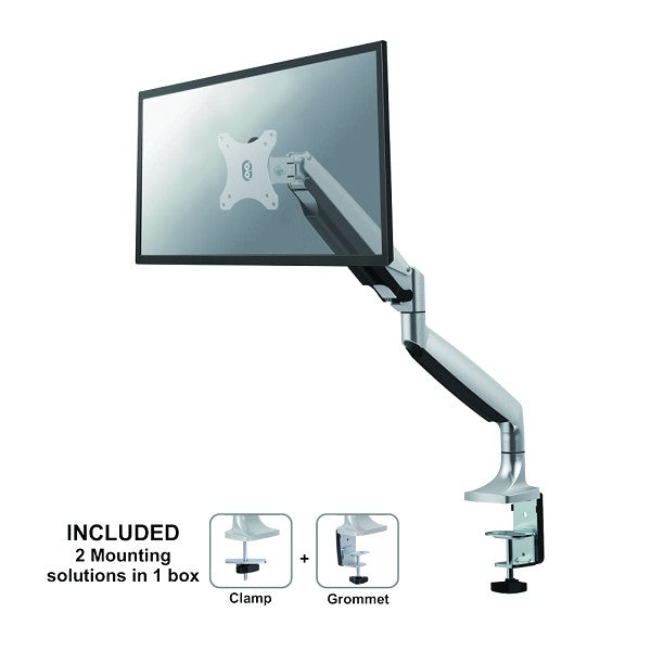 Neomounts NM-D750SILVER Bureausteun voor schermen tot 32 inch