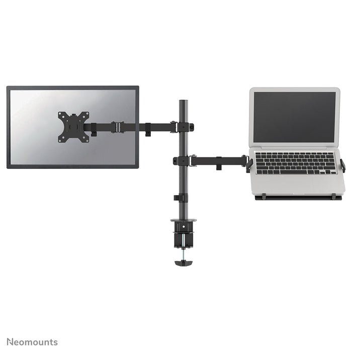 FPMA-D550NOTEBOOK is een bureausteun voor een notebook en flat screen t/m 32 inch.