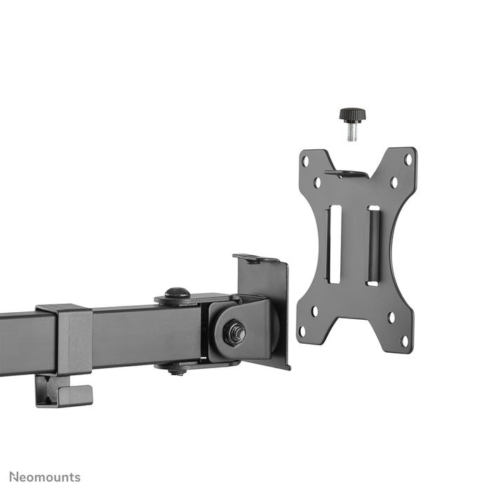 Neomounts FPMA-D550NOTEBOOK is een bureausteun voor een notebook en flat screen t/m 32 inch.