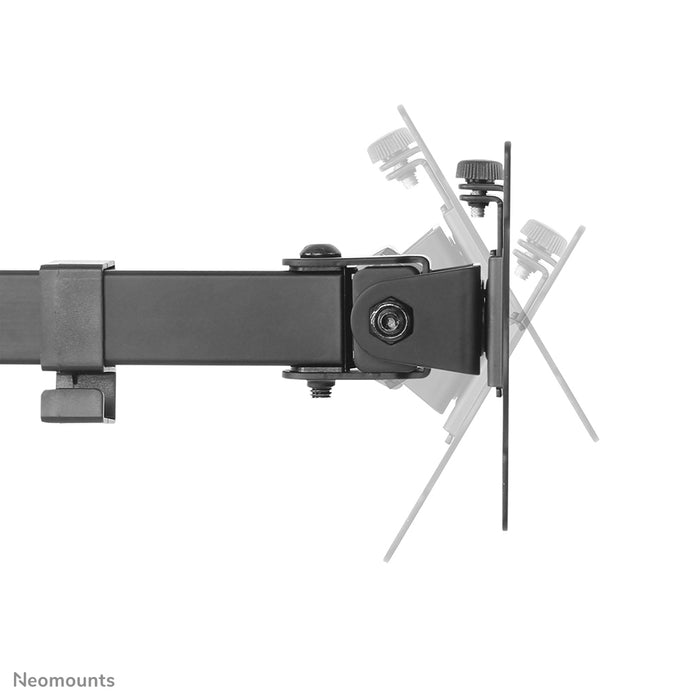 Neomounts FPMA-D550NOTEBOOK is een bureausteun voor een notebook en flat screen t/m 32 inch.