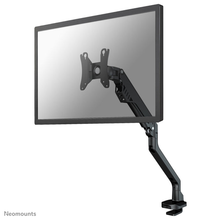 Neomounts FPMA-D750black is een bureausteun met gasveer voor flat screens t/m 32 inch (81 cm).