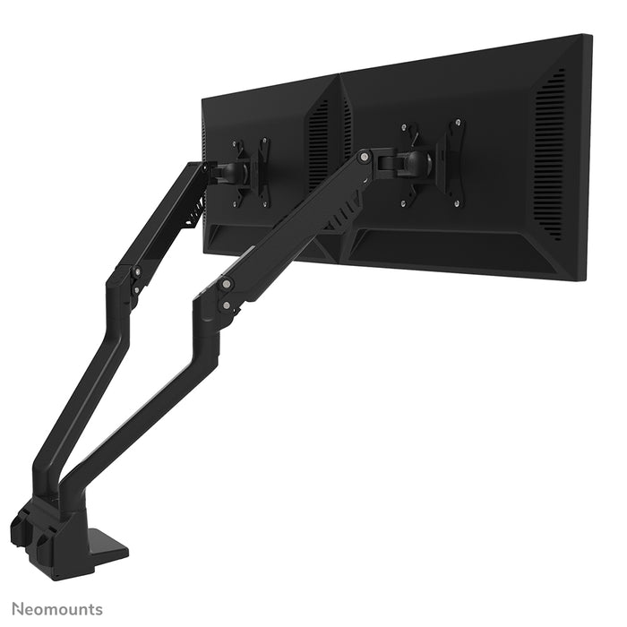 FPMA-D750DBLACK2 is een bureausteun met gasveer voor flat screens t/m 32 inch (81 cm).