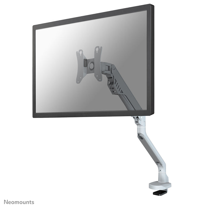 FPMA-D750SILVER2 is een bureausteun met gasveer voor flat screens t/m 32 inch (81 cm).