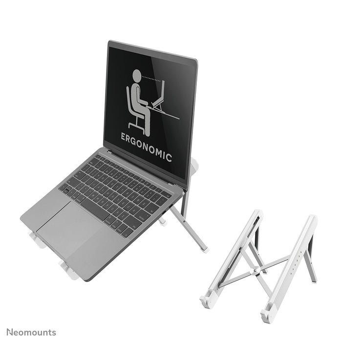 Neomounts opvouwbare laptop standaard - Zilver