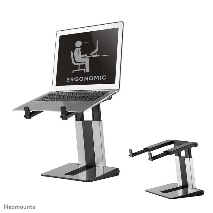 opvouwbare laptop standaard - Zilver/ zwart