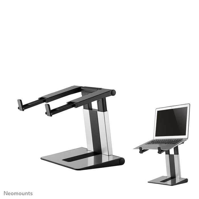 opvouwbare laptop standaard - Zilver/ zwart