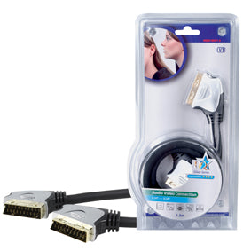 Câble Scart 1,5 mètre Haute qualité