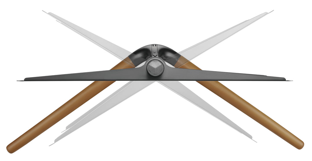 Pied TV design de Wolff Mount – Pour écrans de 49 à 70 pouces