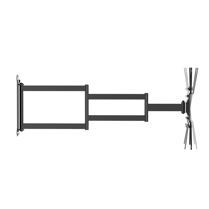 Wolff Mount Extra lange Full-Motion TV Muurbeugel tot 65 inch |tot 95cm uit de muur! |Universeel |VESA 400x400