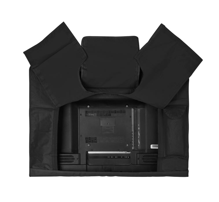 Housse de protection Wolff Mount pour TV extérieure – Housse de télévision déperlante pour écrans de 30 à 65 pouces