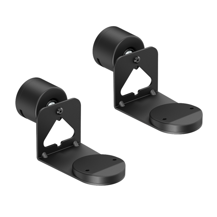 Support mural Wolff pour Sonos Era 100 & Era 300 – Pack duo noir