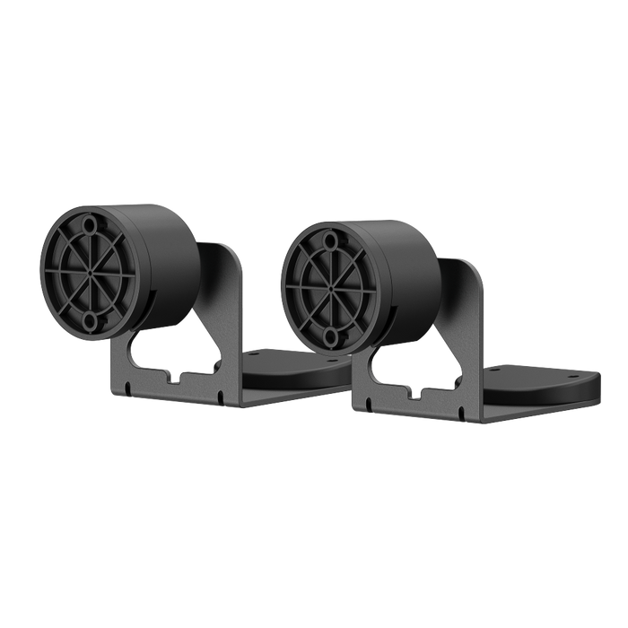 Support mural Wolff pour Sonos Era 100 & Era 300 – Pack duo noir