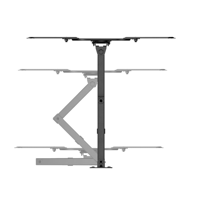 Budget flexibele muurbeugel voor schermen tot 43 inch VESA 400x400