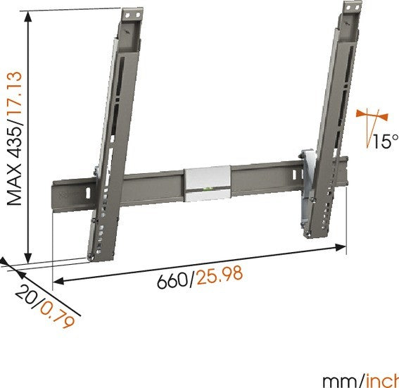 Vogels THIN 315 wandsteun