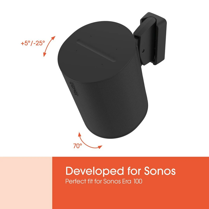 Sonos Era 100B Support mural Vogel's noir